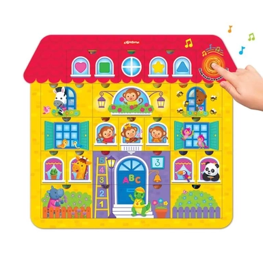 Музыкальные пазлы "Домик друзей": купить с доставкой по Кипру или в книжных магазинах Букберри в Лимасоле, Ларнаке и Пафосе