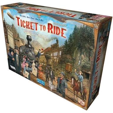 Ticket to Ride. Наследие: Легенды Запада: купить с доставкой по Кипру или в книжных магазинах Букберри в Лимасоле, Ларнаке и Пафосе