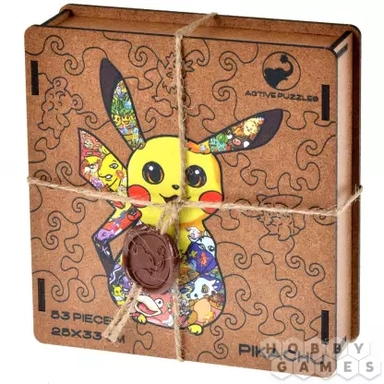 Деревянный пазл "Пикачу": купить с доставкой по Кипру или в книжных магазинах Букберри в Лимасоле, Ларнаке и Пафосе