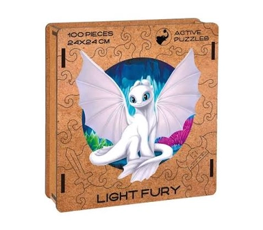 Деревянный пазл Light Fury: купить с доставкой по Кипру или в книжных магазинах Букберри в Лимасоле, Ларнаке и Пафосе