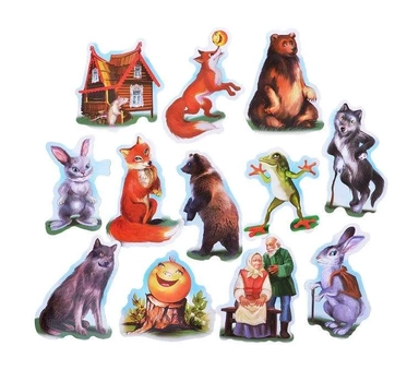 Русские народные сказки "Колобок" и "Теремок": купить с доставкой по Кипру или в книжных магазинах Букберри в Лимасоле, Ларнаке и Пафосе