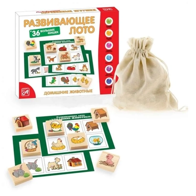 Развивающее лото "Домашние животные": купить с доставкой по Кипру или в книжных магазинах Букберри в Лимасоле, Ларнаке и Пафосе