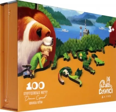 Пазл деревянный. Однажды летом, 100 деталей: купить с доставкой по Кипру или в книжных магазинах Букберри в Лимасоле, Ларнаке и Пафосе