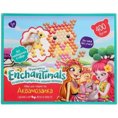 Аквамозаика "Enchantimals" 400 бусин: купить с доставкой по Кипру или в книжных магазинах Букберри в Лимасоле, Ларнаке и Пафосе