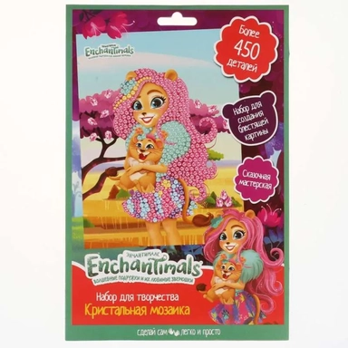 Кристальная мозаика "Enchantimals": купить с доставкой по Кипру или в книжных магазинах Букберри в Лимасоле, Ларнаке и Пафосе