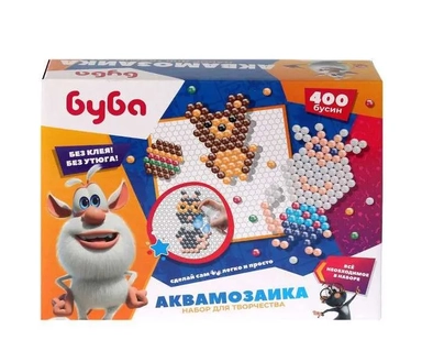 Аквамозаика "Буба" 400 бусин: купить с доставкой по Кипру или в книжных магазинах Букберри в Лимасоле, Ларнаке и Пафосе