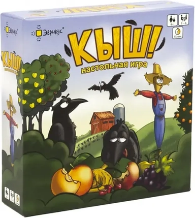 Игра настольная Кыш!: купить с доставкой по Кипру или в книжных магазинах Букберри в Лимасоле, Ларнаке и Пафосе