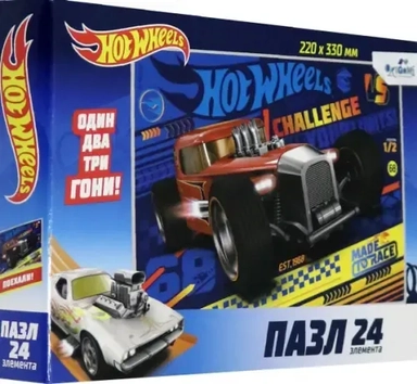 Пазл. Hot Wheels. Испытание скорости, 24 элемента: купить с доставкой по Кипру или в книжных магазинах Букберри в Лимасоле, Ларнаке и Пафосе