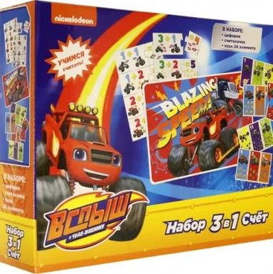 Набор обучающий 3 в 1. Вспыш: купить с доставкой по Кипру или в книжных магазинах Букберри в Лимасоле, Ларнаке и Пафосе