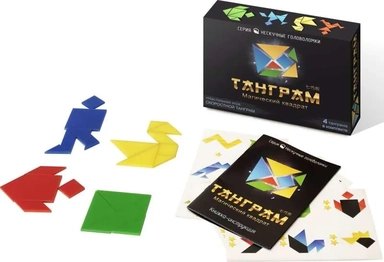 Игра-головоломка. "Танграм": купить с доставкой по Кипру или в книжных магазинах Букберри в Лимасоле, Ларнаке и Пафосе