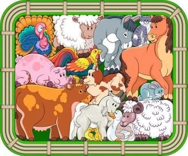 Зоопазл "Переполох на ферме": купить с доставкой по Кипру или в книжных магазинах Букберри в Лимасоле, Ларнаке и Пафосе