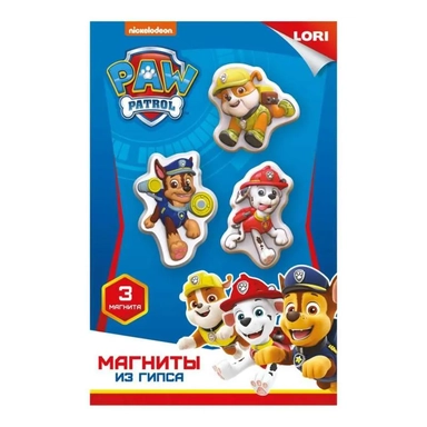 Мс-006 Магниты из гипса "Щенячий патруль. Гончик, Крепыш и Маршалл": купить с доставкой по Кипру или в книжных магазинах Букберри в Лимасоле, Ларнаке и Пафосе