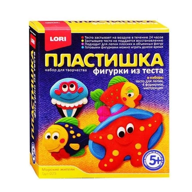 Тдл-025 Тесто для лепки Пластишка "Морские жители": купить с доставкой по Кипру или в книжных магазинах Букберри в Лимасоле, Ларнаке и Пафосе