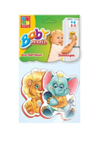Мягкие магнитные пазлы (Baby puzzle) арт.VT3208-01 "Зоопарк": купить с доставкой по Кипру или в книжных магазинах Букберри в Лимасоле, Ларнаке и Пафосе