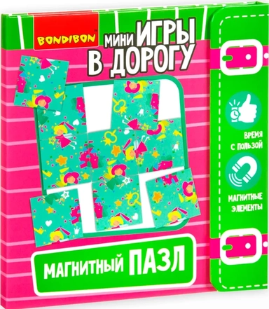Компактные развив. игры в дорогу "Магнитный пазл" 5+: купить с доставкой по Кипру или в книжных магазинах Букберри в Лимасоле, Ларнаке и Пафосе