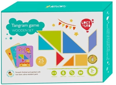 Игра-головоломка "Танграм": купить с доставкой по Кипру или в книжных магазинах Букберри в Лимасоле, Ларнаке и Пафосе