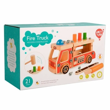 Конструктор "Пожарная машина": купить с доставкой по Кипру или в книжных магазинах Букберри в Лимасоле, Ларнаке и Пафосе