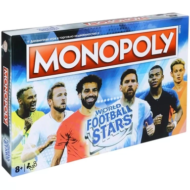 Монополия Звезды мирового футбола: купить с доставкой по Кипру или в книжных магазинах Букберри в Лимасоле, Ларнаке и Пафосе