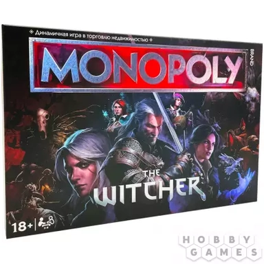 Монополия: Ведьмак: купить с доставкой по Кипру или в книжных магазинах Букберри в Лимасоле, Ларнаке и Пафосе
