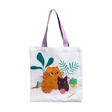 Beans & Co cats tote bag 39*37 см: купить с доставкой по Кипру или в книжных магазинах Букберри в Лимасоле, Ларнаке и Пафосе
