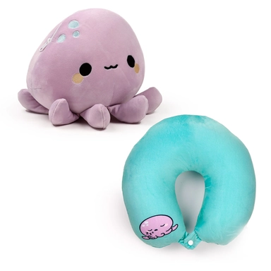 Ocean Octopus 2 in 1 Plush Travel Pillow & Toy: купить с доставкой по Кипру или в книжных магазинах Букберри в Лимасоле, Ларнаке и Пафосе