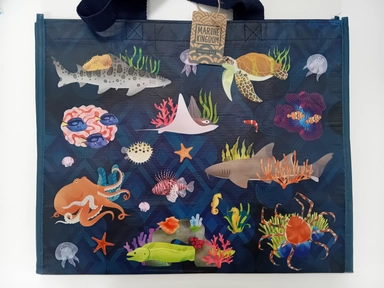 Marine Kingdom shopping bag : купить с доставкой по Кипру или в книжных магазинах Букберри в Лимасоле, Ларнаке и Пафосе