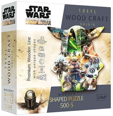 Trefl. Пазл деревянный 500+5 арт.20169 "Таинственный Грогу": купить с доставкой по Кипру или в книжных магазинах Букберри в Лимасоле, Ларнаке и Пафосе