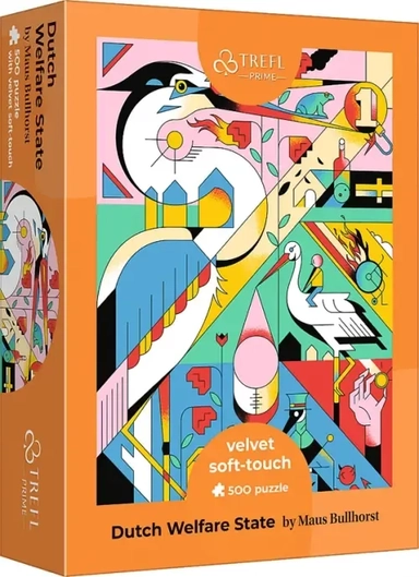 Puzzle-500 Геометрия Голландии: купить с доставкой по Кипру или в книжных магазинах Букберри в Лимасоле, Ларнаке и Пафосе