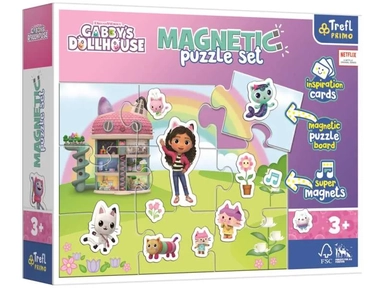 Trefl. Пазл магнитный арт.93383 "Откройте для себя мир Габби": купить с доставкой по Кипру или в книжных магазинах Букберри в Лимасоле, Ларнаке и Пафосе