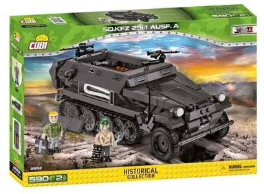 Конструктор арт.2552 "Бронетранспортер SD.KFZ. 251/1 Ausf.A": купить с доставкой по Кипру или в книжных магазинах Букберри в Лимасоле, Ларнаке и Пафосе