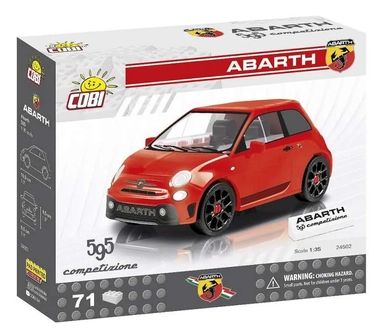 Конструктор арт.24502 "Автомобиль Abarth 595 Competizione": купить с доставкой по Кипру или в книжных магазинах Букберри в Лимасоле, Ларнаке и Пафосе