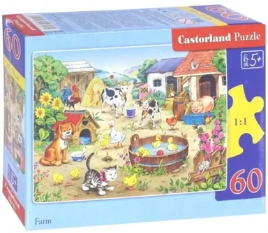 Пазл-мозаика. Ферма, 60 элементов: купить с доставкой по Кипру или в книжных магазинах Букберри в Лимасоле, Ларнаке и Пафосе