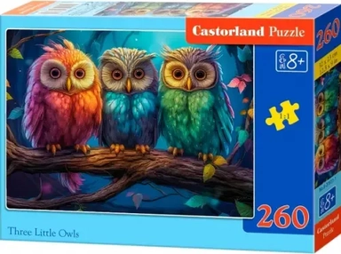Puzzle-260 MIDI Три совушки: купить с доставкой по Кипру или в книжных магазинах Букберри в Лимасоле, Ларнаке и Пафосе