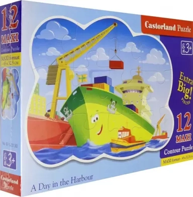 Maxi-пазл. День в гавани, 12 элементов: купить с доставкой по Кипру или в книжных магазинах Букберри в Лимасоле, Ларнаке и Пафосе