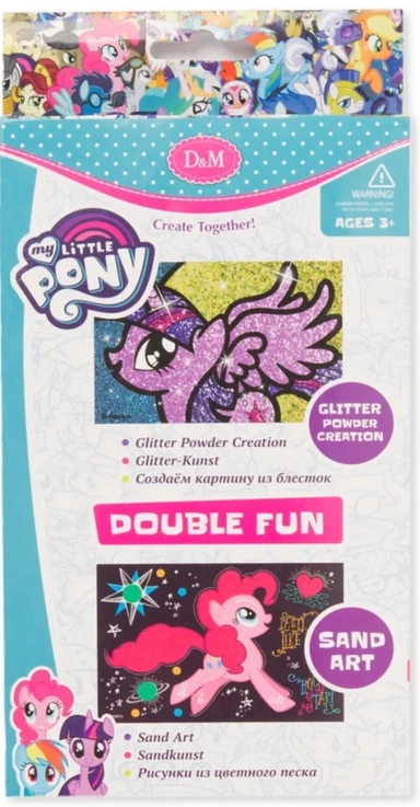 D&M Набор 2в1 арт.67424 "MLP" в ассортименте: купить с доставкой по Кипру или в книжных магазинах Букберри в Лимасоле, Ларнаке и Пафосе