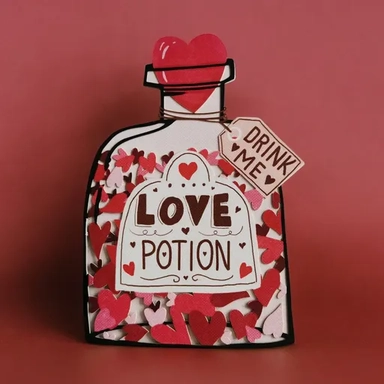 Открытка «Love Potion» с лазерной вырубкой и золотым тиснением – премиальная Valentine’s Day card (
AL205): купить с доставкой по Кипру или в книжных магазинах Букберри в Лимасоле, Ларнаке и Пафосе