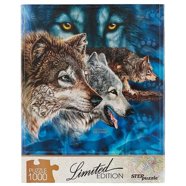 ХиТ.СтепПазл.Мозаика"puzzle"1000"Найди 12 волков"(: купить с доставкой по Кипру или в книжных магазинах Букберри в Лимасоле, Ларнаке и Пафосе