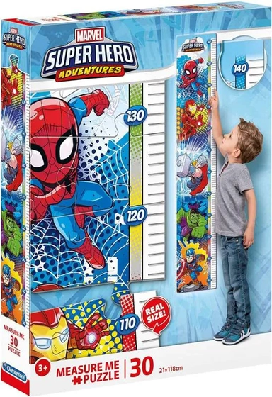 Пазл 30 арт.20337 "Измерь меня. Marvel Супергерой": купить с доставкой по Кипру или в книжных магазинах Букберри в Лимасоле, Ларнаке и Пафосе
