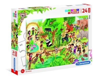 Пазл 24 MAXI арт.28505 "Зоопарк": купить с доставкой по Кипру или в книжных магазинах Букберри в Лимасоле, Ларнаке и Пафосе