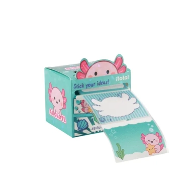 Наклейки в рулоне Аксолотль 48 шт.: купить с доставкой по Кипру или в книжных магазинах Букберри в Лимасоле, Ларнаке и Пафосе