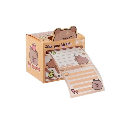 Наклейки в рулоне Капибара 48 шт.: купить с доставкой по Кипру или в книжных магазинах Букберри в Лимасоле, Ларнаке и Пафосе