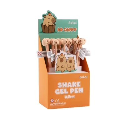 Гелевая Ручка Капибара (чёрные чернила): купить с доставкой по Кипру или в книжных магазинах Букберри в Лимасоле, Ларнаке и Пафосе