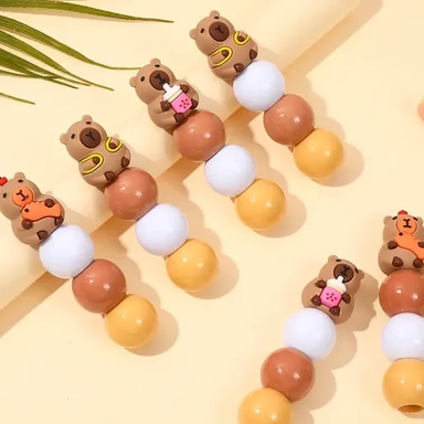 Highlighters Capybara 3 in 1 (3 colors): купить с доставкой по Кипру или в книжных магазинах Букберри в Лимасоле, Ларнаке и Пафосе