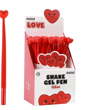Гелевая ручка Сердечко (чёрные чернила): купить с доставкой по Кипру или в книжных магазинах Букберри в Лимасоле, Ларнаке и Пафосе