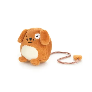 Woof Bookmark (закладка-мягкая игрушка коричневая Собачка): купить с доставкой по Кипру или в книжных магазинах Букберри в Лимасоле, Ларнаке и Пафосе