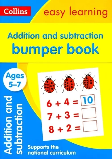Addition & Subtraction Bumper Book. Ages 5-7: купить с доставкой по Кипру или в книжных магазинах Букберри в Лимасоле, Ларнаке и Пафосе