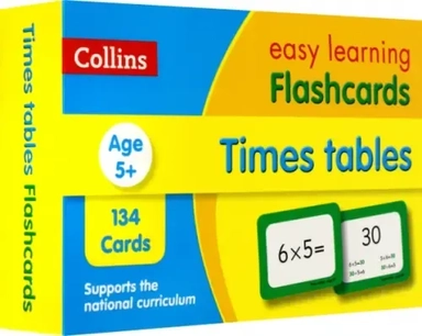 Times Tables Flashcards: купить с доставкой по Кипру или в книжных магазинах Букберри в Лимасоле, Ларнаке и Пафосе