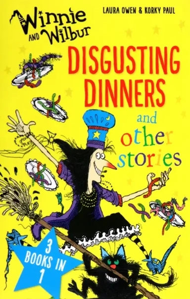 Winnie and Wilbur. Disgusting Dinners and other stories: купить с доставкой по Кипру или в книжных магазинах Букберри в Лимасоле, Ларнаке и Пафосе