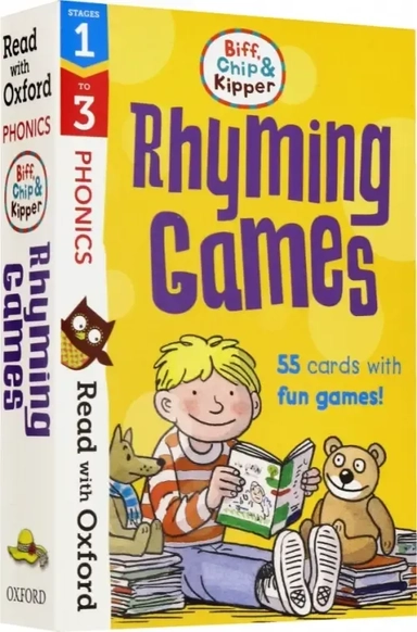Biff, Chip and Kipper Rhyming Games. Stages 1-3: купить с доставкой по Кипру или в книжных магазинах Букберри в Лимасоле, Ларнаке и Пафосе