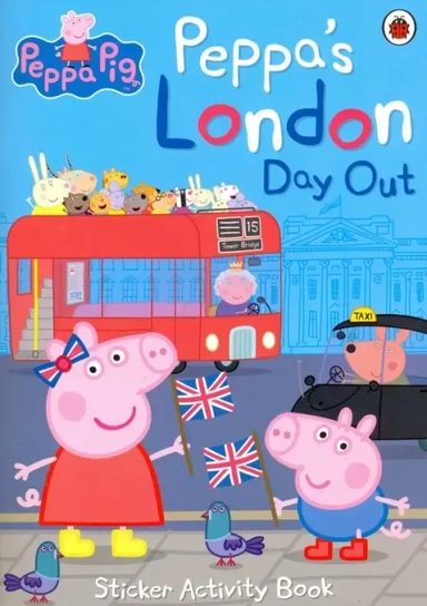 Peppa Pig. Peppa's London Day Out Sticker Activity: купить с доставкой по Кипру или в книжных магазинах Букберри в Лимасоле, Ларнаке и Пафосе